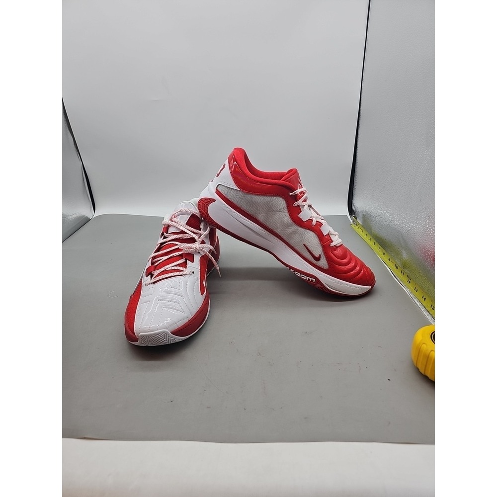 Nike Zoom Freak 5 Basketball Shoes Red White Black Giannis Size 13 FV1933 600